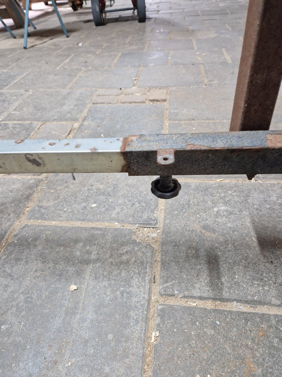 2 transport karren voor terras meubilair