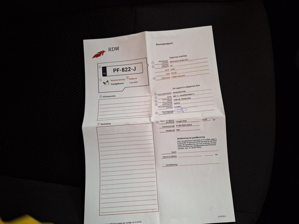 Ford Focus 1.0 lease edition | distributieriem sept 2024 vervangen |