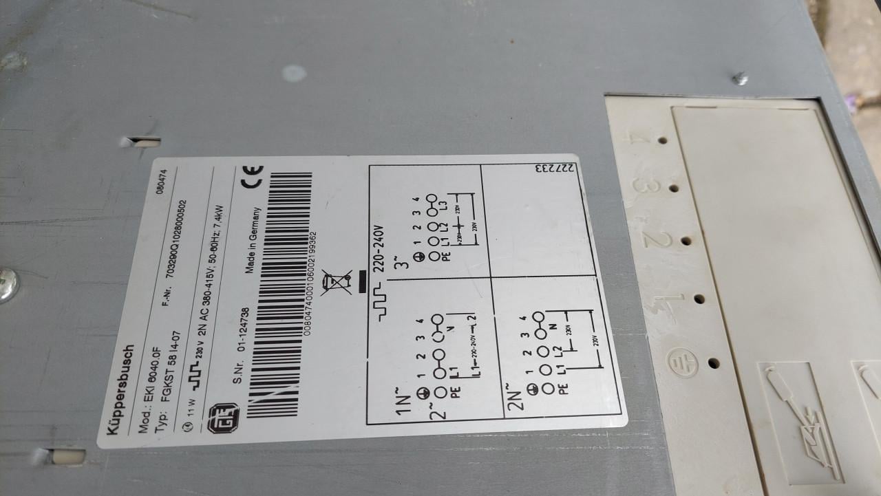 Inductie kookplaat