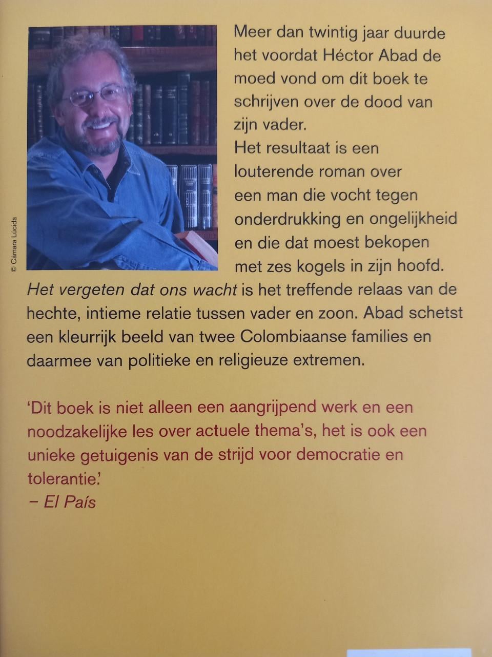 Het vergeten dat ons wacht