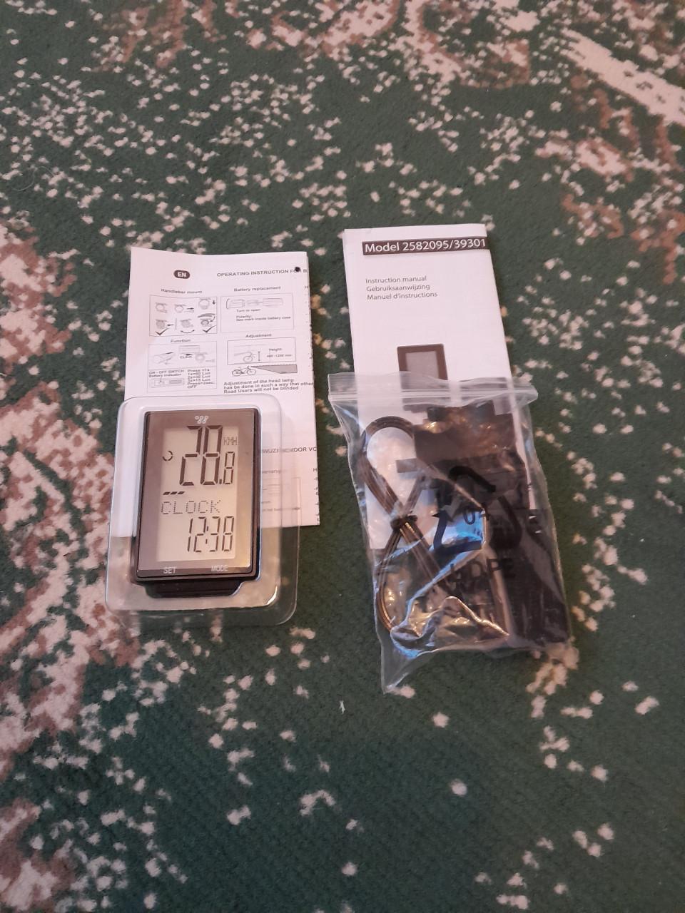 Fietscomputer draadloos