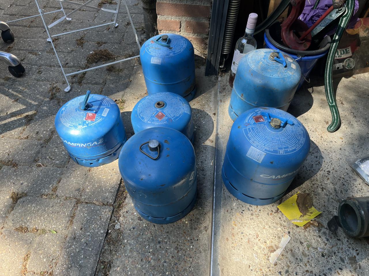 Campingaz gasfles 904 en 907 Leeg