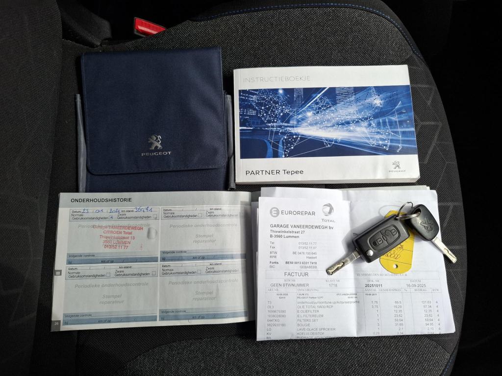 Peugeot Partner tepee mpv 110 style airco/park/trekhaak