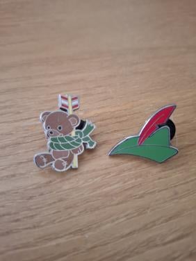 2 Disneyland pins Peter Pan