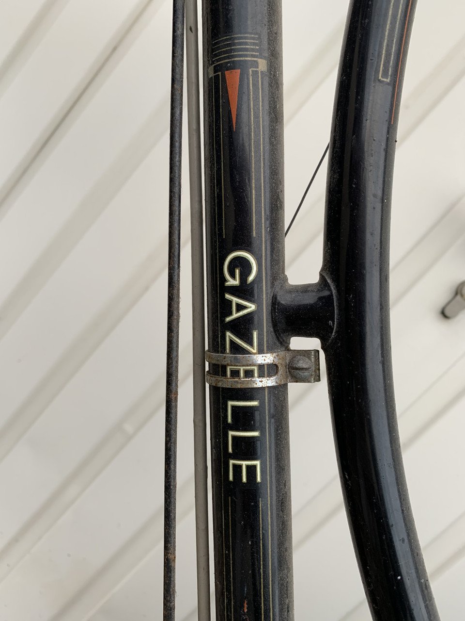 Ouderwetse Gazelle fiets