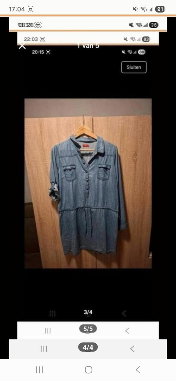 Dames kleding maat 44