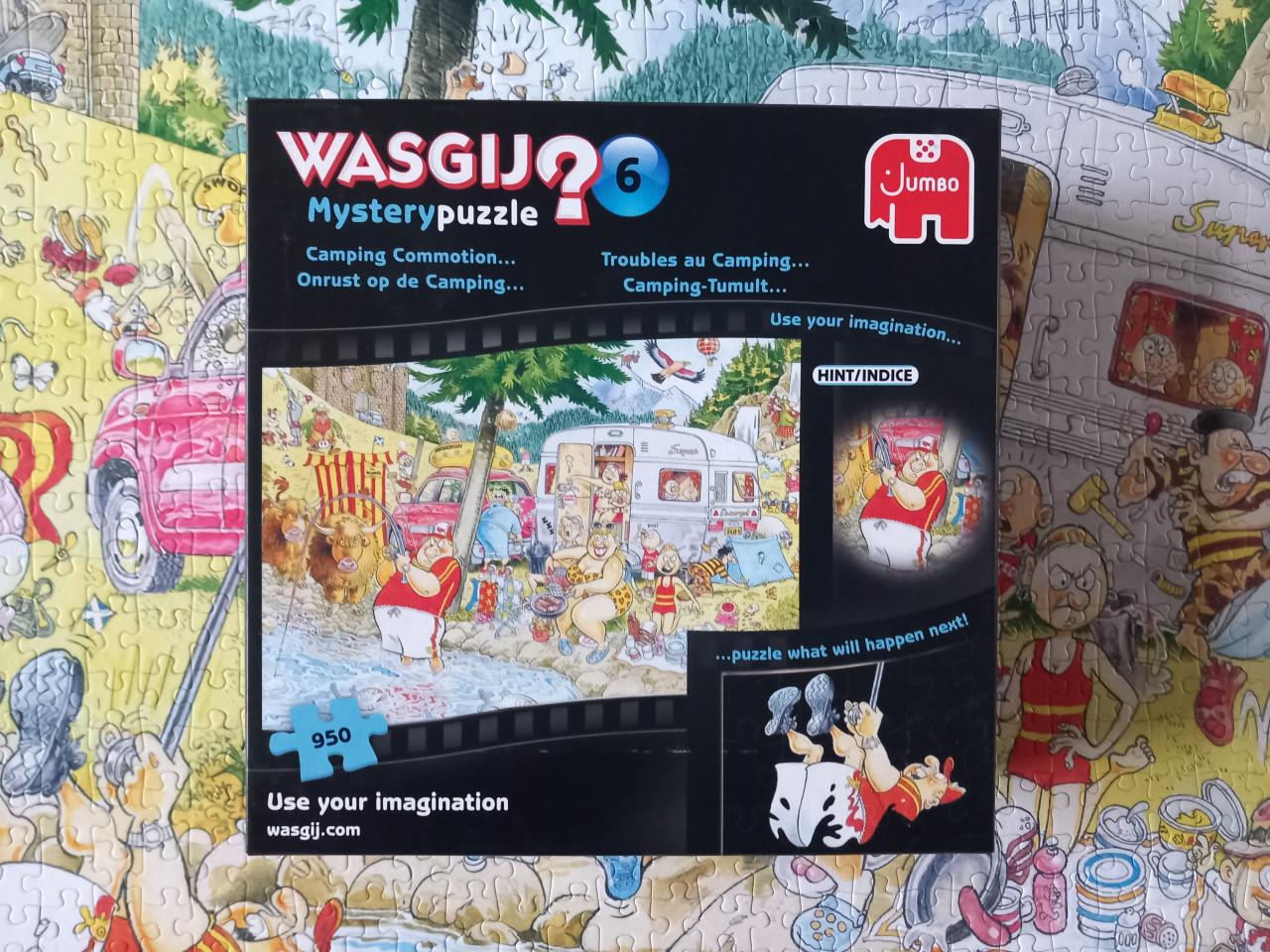 Wasgij puzzel Camping tumult