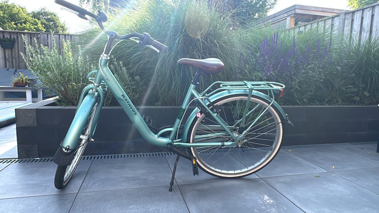 Meisjes fiets