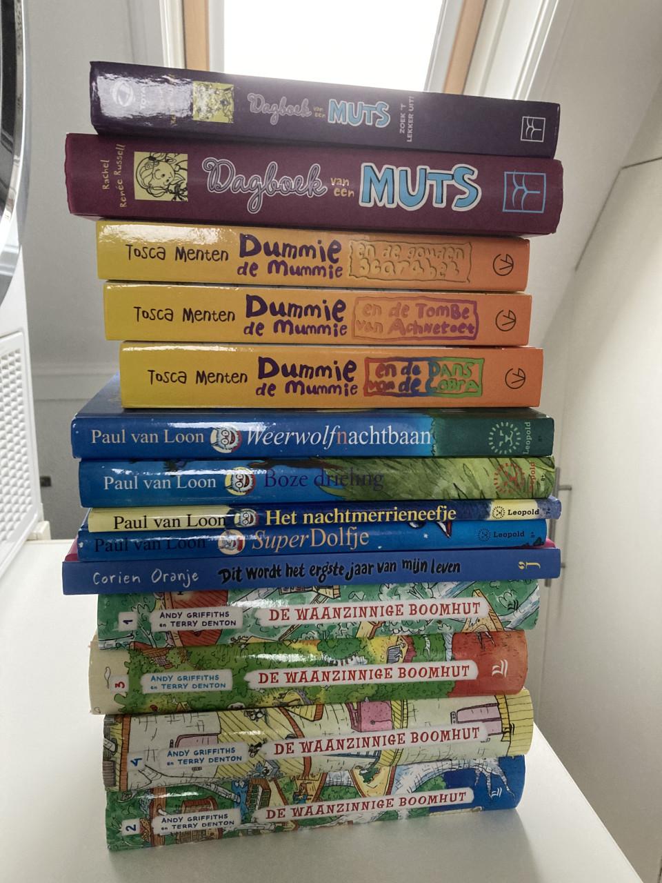 Lot met populaire kinderboeken