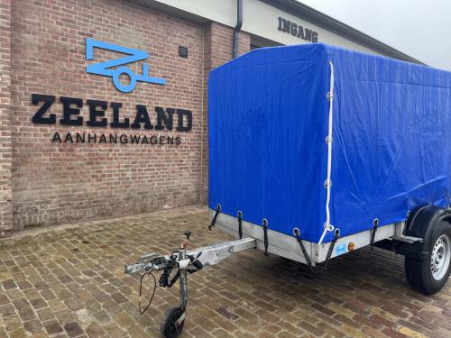 Pongratz aanhangwagen met huif (250x130x140cm) 750kg