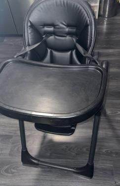 Kinderstoel topmark Robin zwart frame