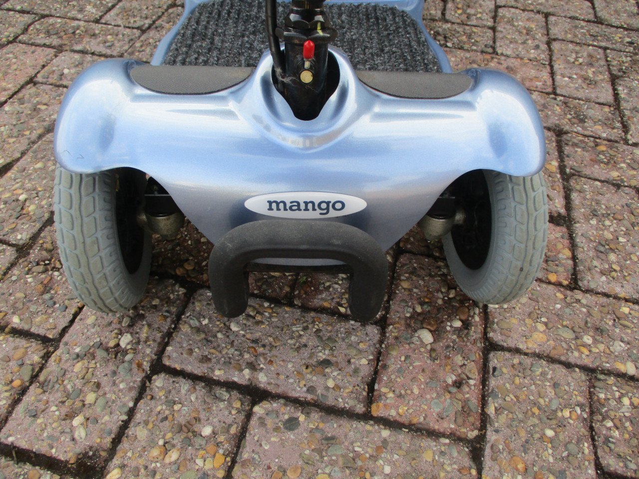 Zgan opvouwbare Mango Cat 4wiel scootmobiel met afneembaar  accupakket