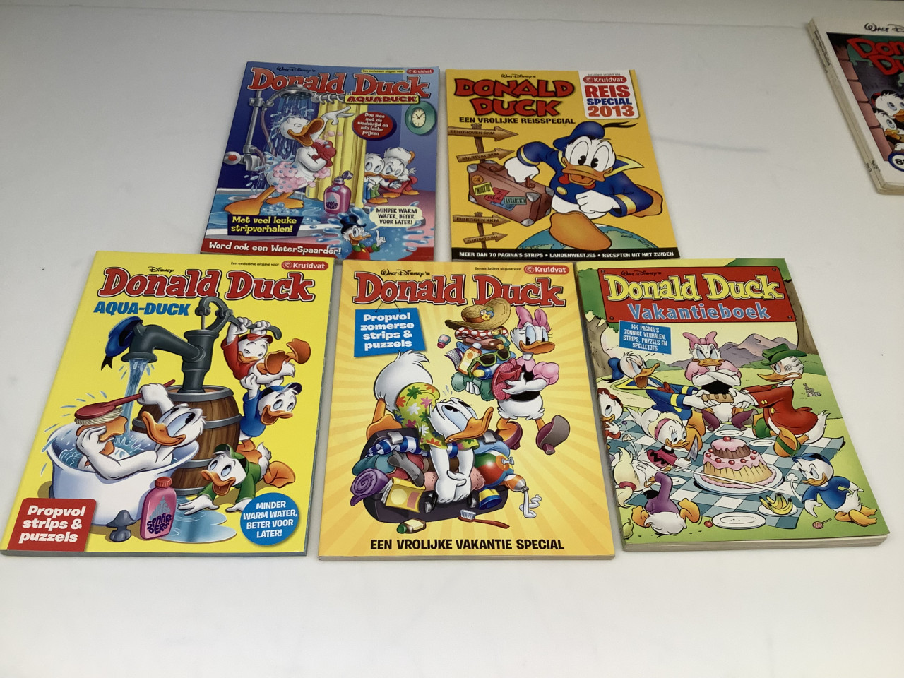 Donald Duck en Disney stripboeken, pockets.