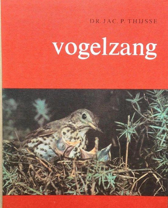 Vogelzang Dr. Jac. P. Thijsse - vintage vogelboek