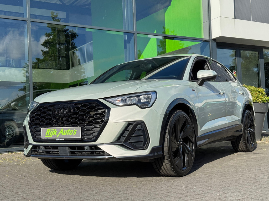 Audi Q3 sportback 35 tfsi pro line * camera * leer * carplay * black pack