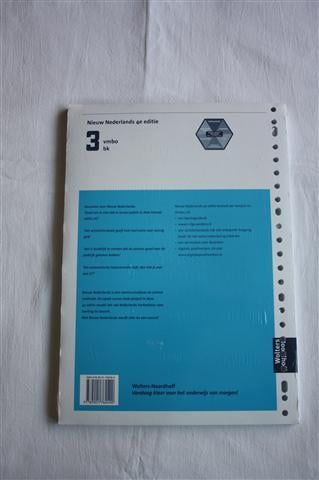 Nieuw Nederlands activiteitenboek 3vmbo ISBN:9789001762490 4e druk €.2,50
