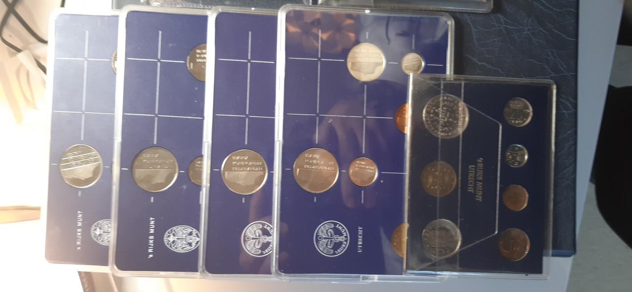 Munten sets guldens beatrix