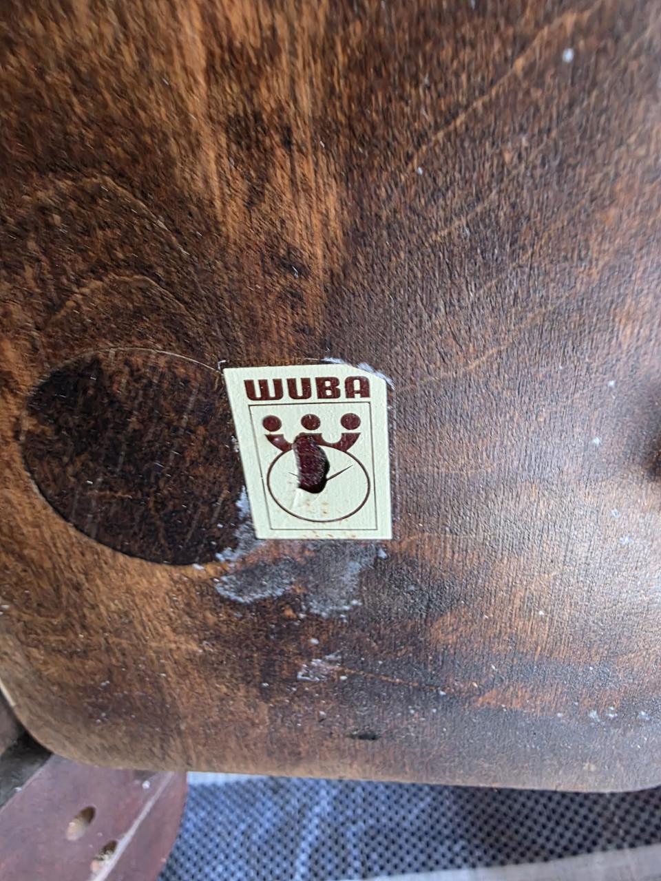 Vintage Sallander wandklok, geproduceerd Nederlandse klokkenfabriek Warmink