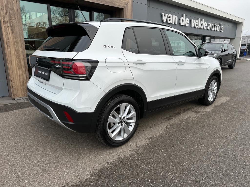 Volkswagen T-cross 1.0 tsi dsg 116pk goal | trekhaak | navi | led | 4-seaso