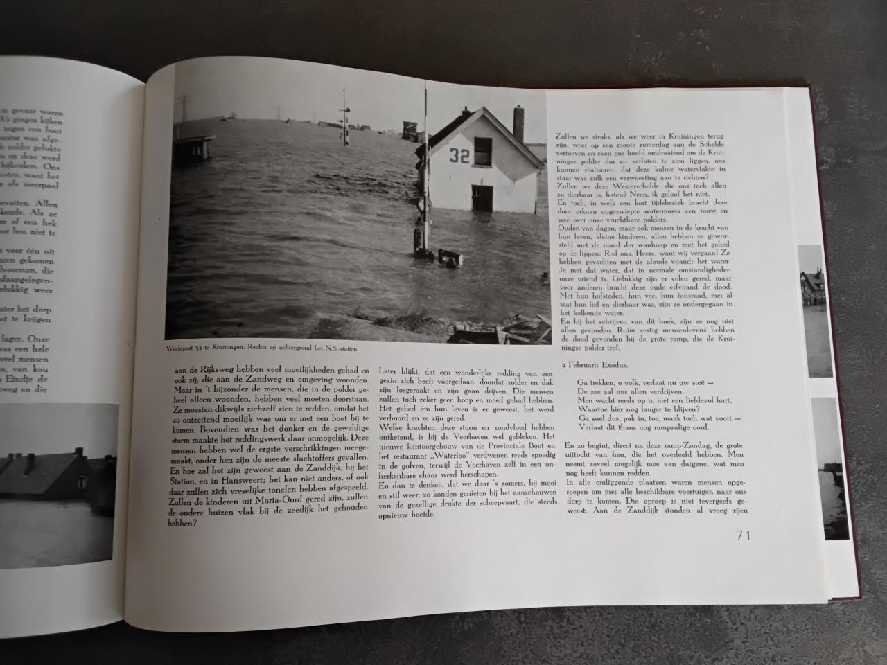 Gedenkboek van de Watersnood Oost - Zuid Beveland 1953