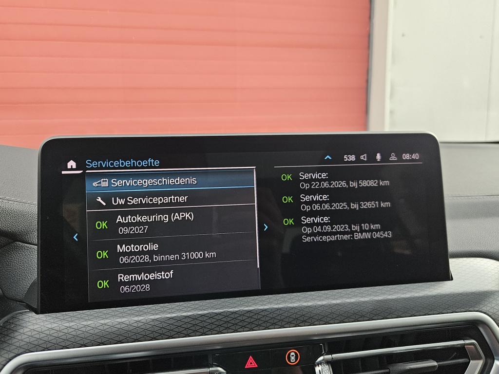 BMW X3 xdrive30e high executive m-sport | pano | acc | head-up | rijklaar i