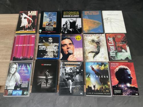 Live concerten op dvd