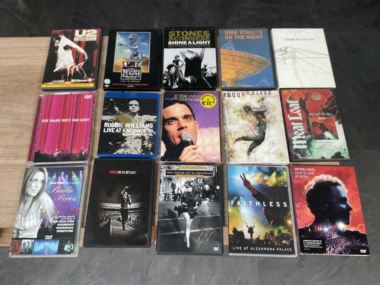 Live concerten op dvd