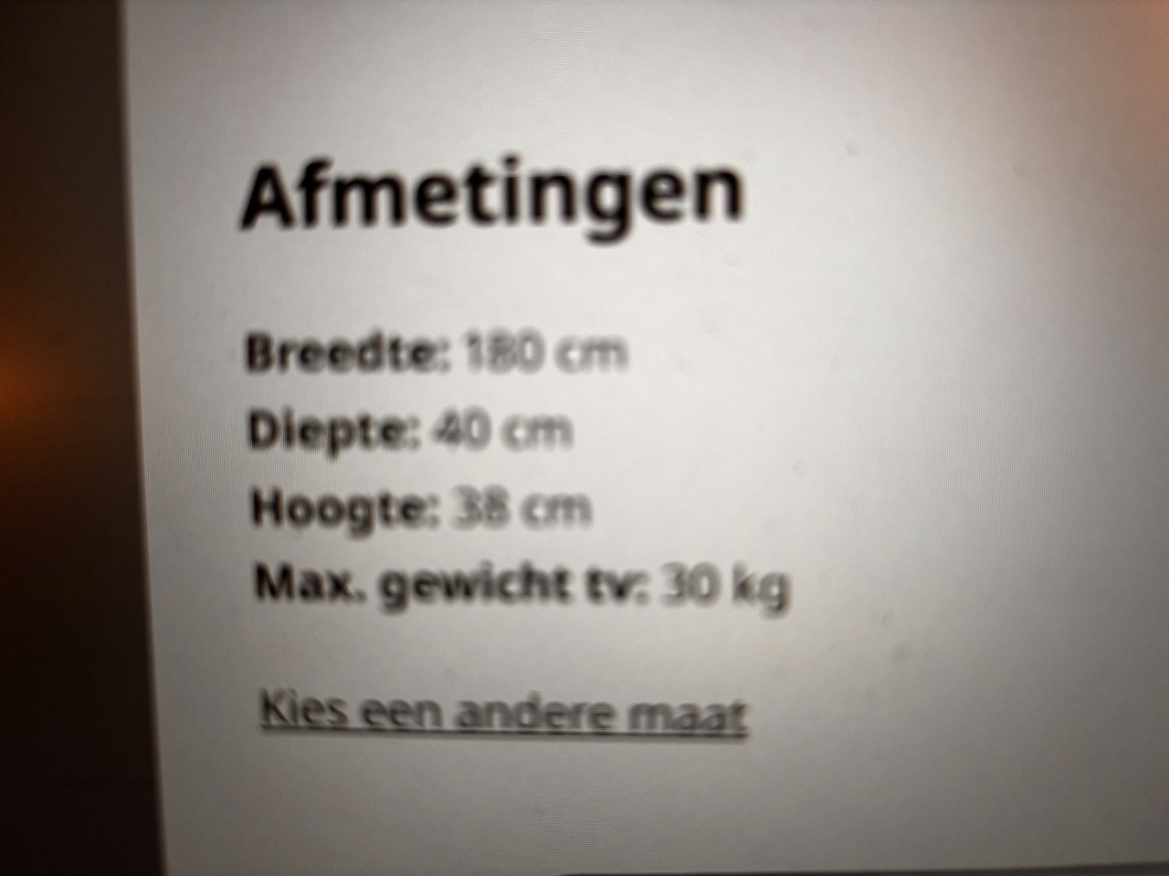 TV meubel