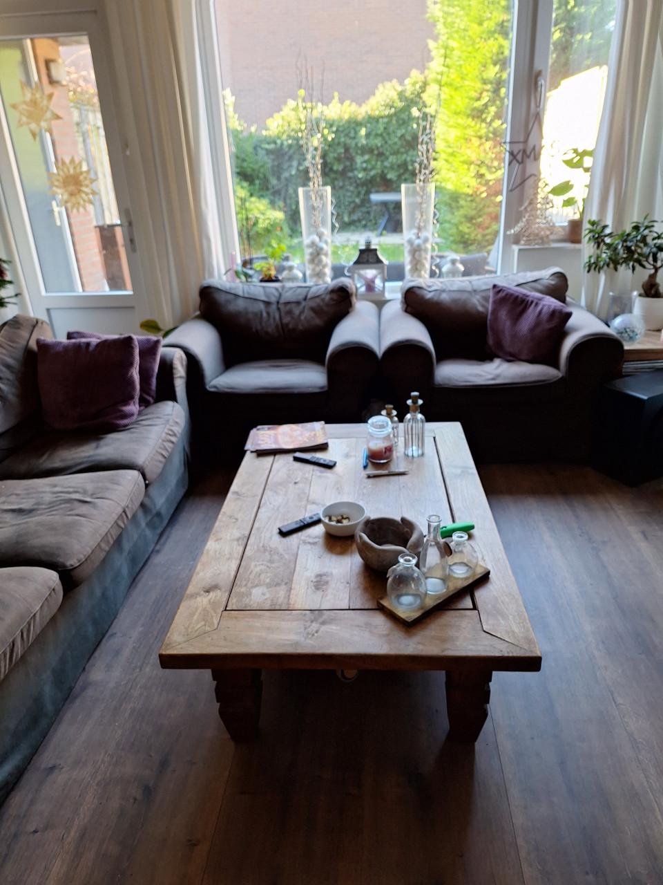 Bankstel en salontafel