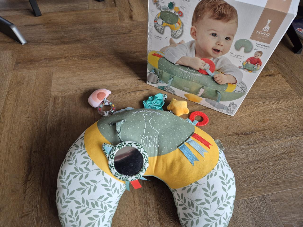 Speel/zit kussen Sophie la Giraffe