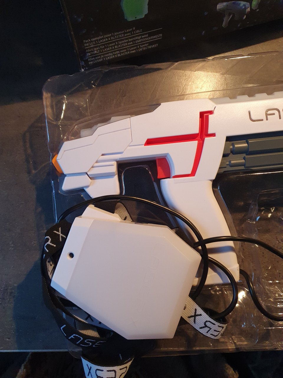 Mooi zgan Laser X Real-Life laser game set voor buiten en binnen...