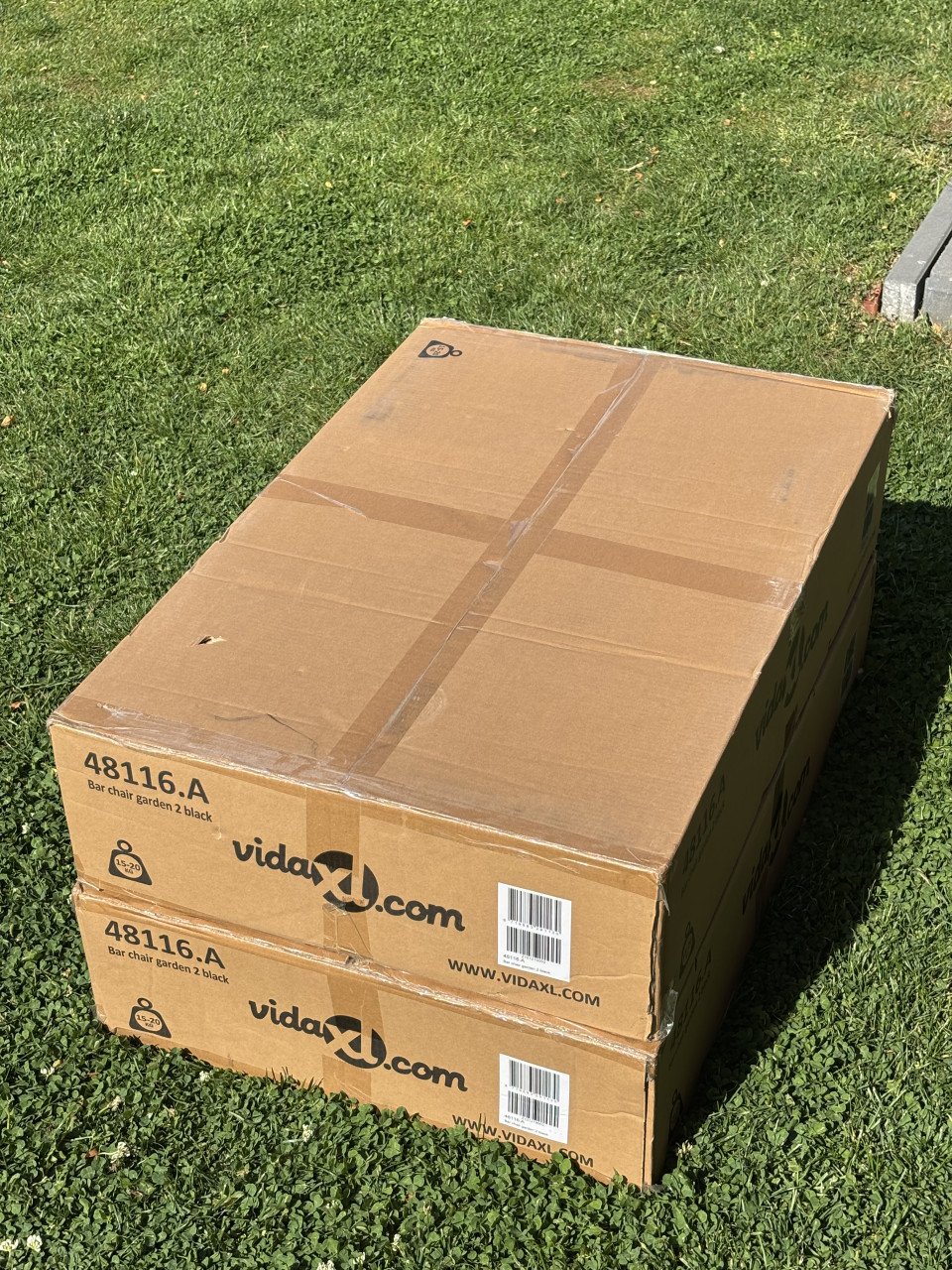 VidaXL Barstoelen buiten