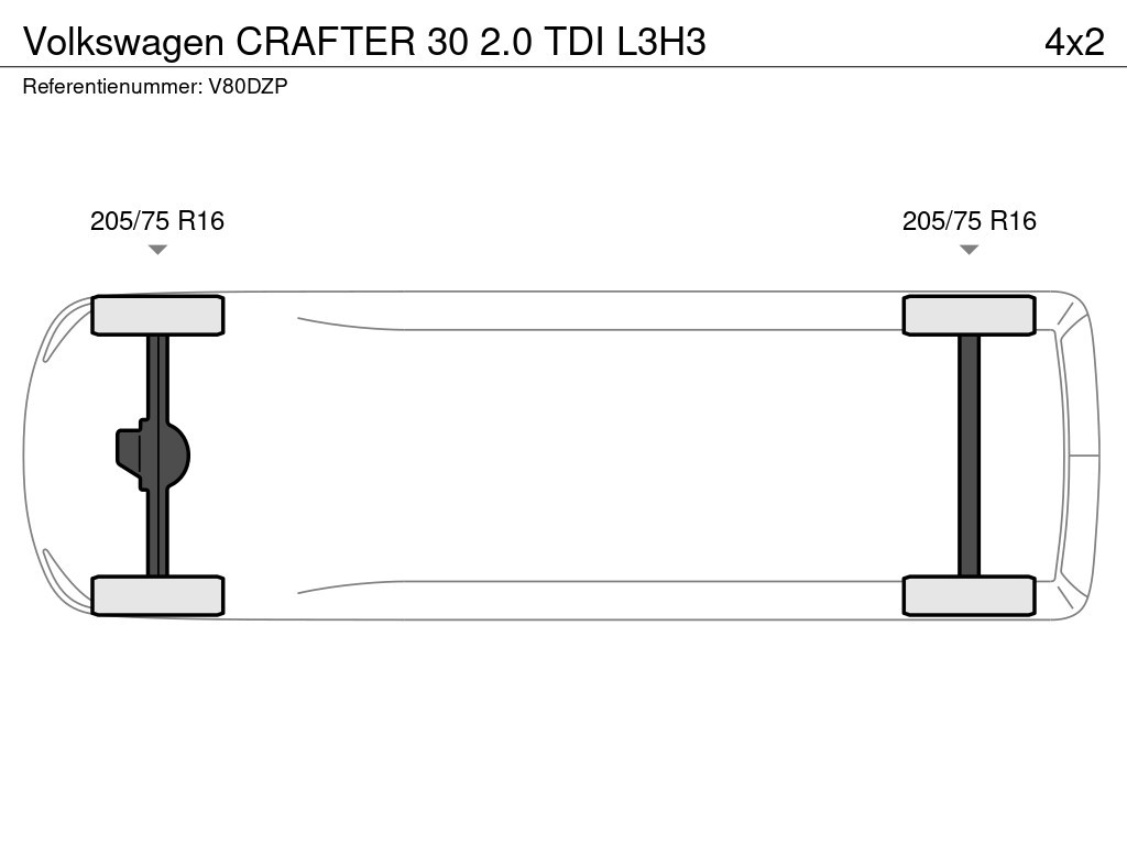 Volkswagen Crafter 30 2.0 tdi l3h3