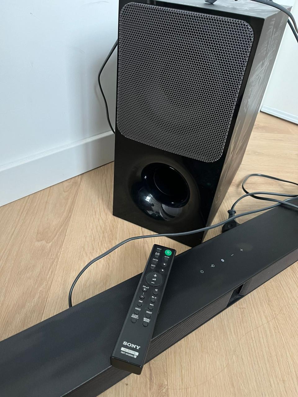 Sony soundbar met subwoofer