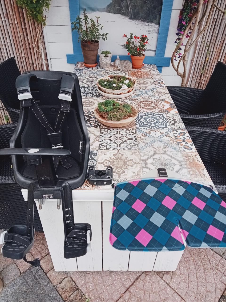 Kinderzitje voor op de fiets