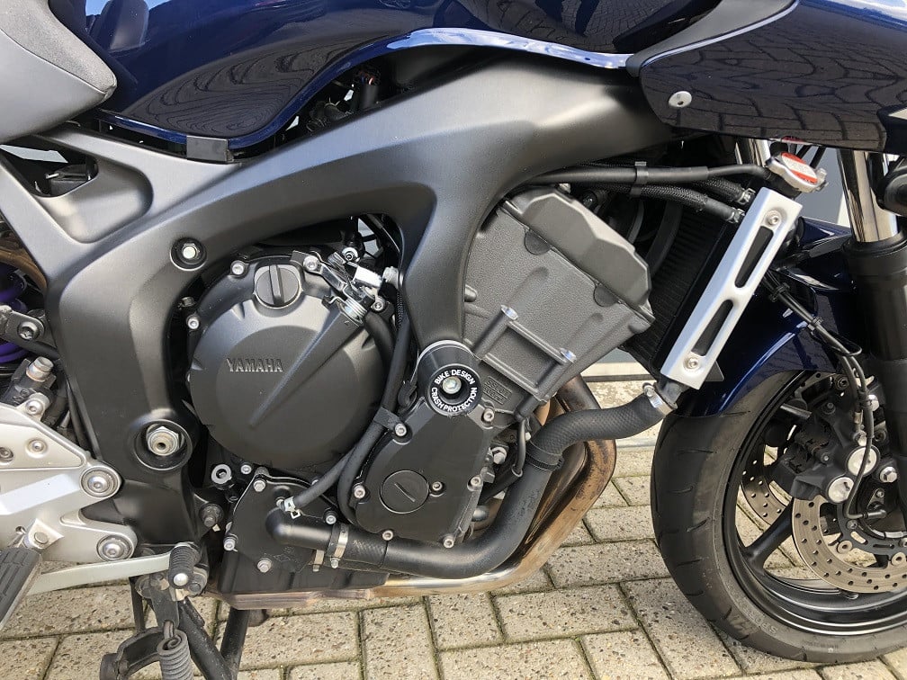 Nette Yamaha FZ6-S2 met ABS uit 2008, 1e eig, 33 dkm, koffers, etc €3850,-