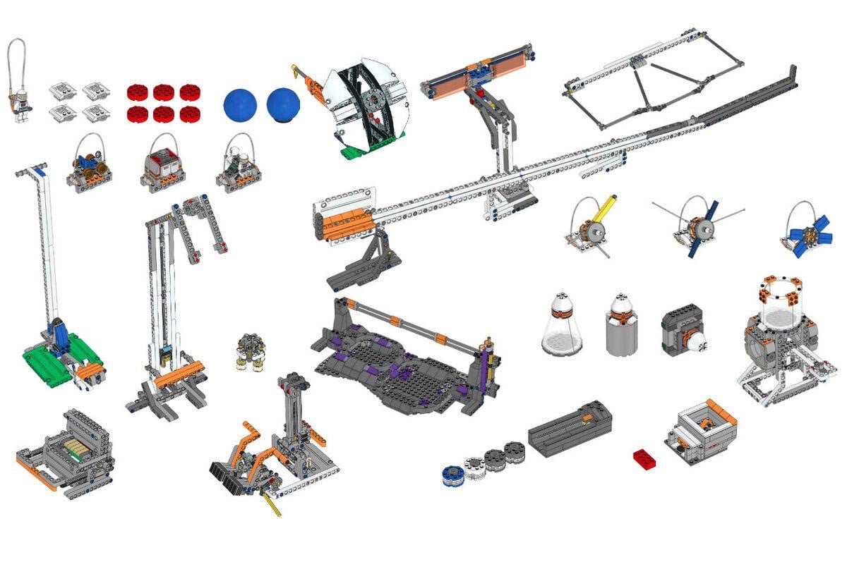 FIRST LEGO League mat compleet