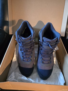 Wandelschoenen, Hoog model, Human nature, maat 46,Kleur Navy. Nieuw