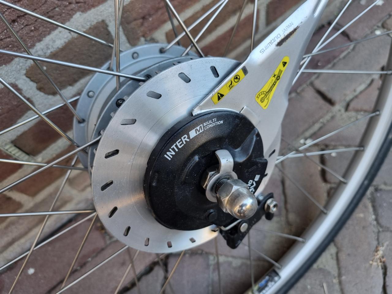 Voorwielmotor Gazelle Innergy met goede Schwalbe band