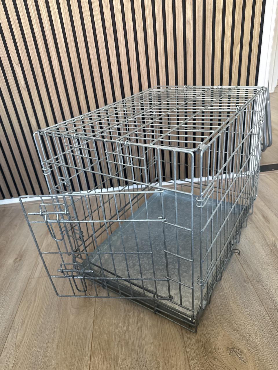 Zilveren hondenbench