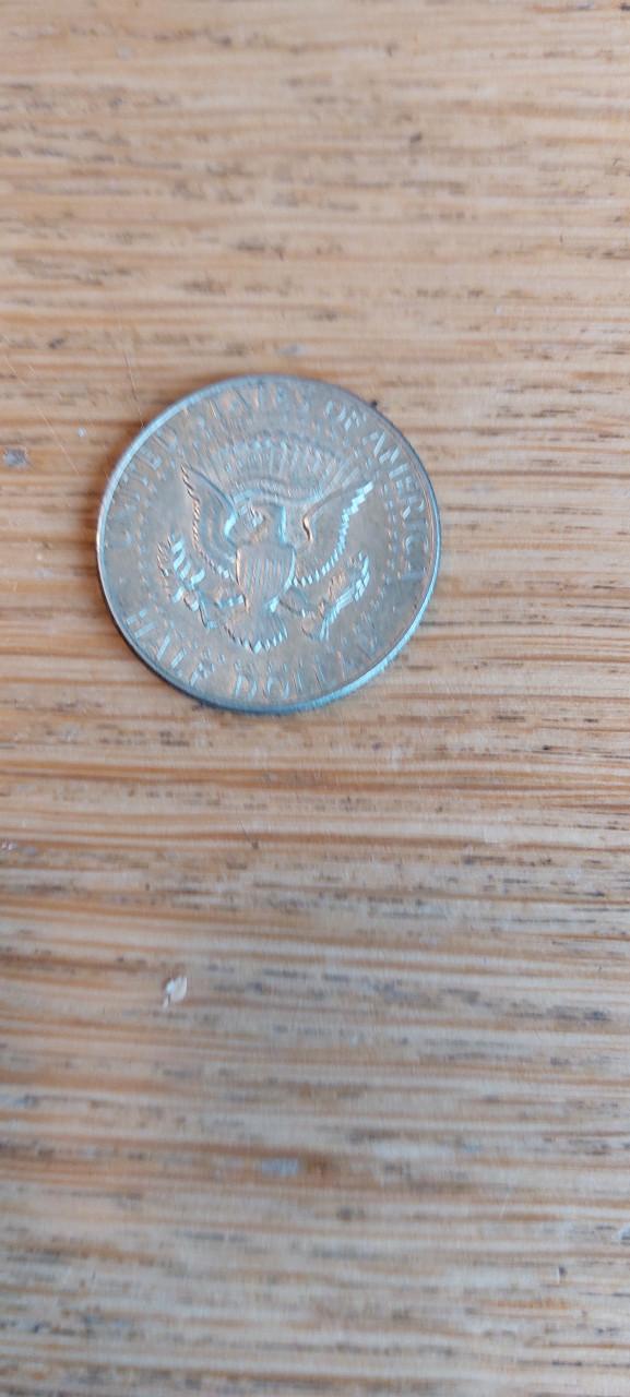 Halve dollar munt