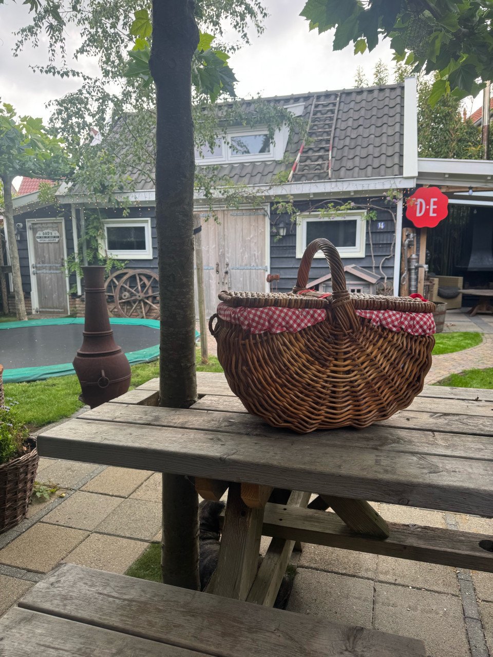 Grote picknick mand