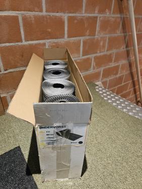 Ondervorst grijs 5.00*0.30 mtr.
