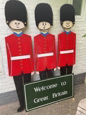 Britse Koninklijke Wacht ( houten modellen )
