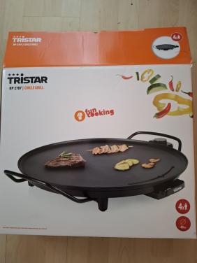 Tristar ronde grill plaat
