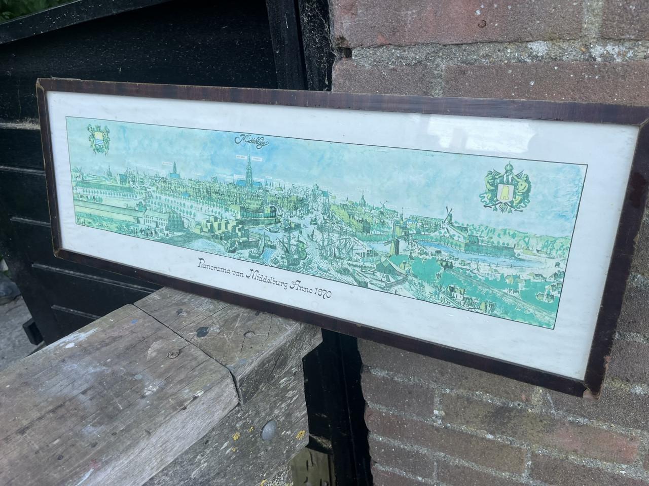 Gravure Middelburg anno 1610