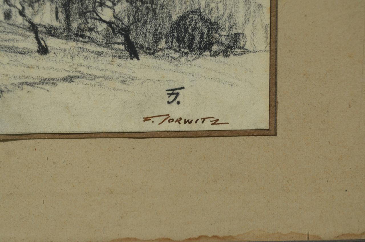 Tekening Doiceau F. Jorwitz Waals Brabant