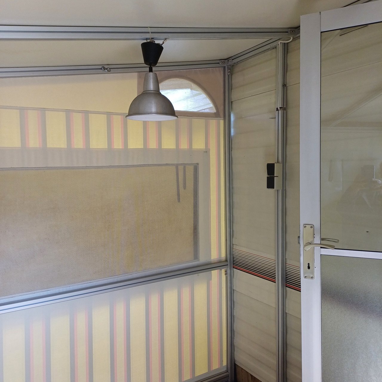 Aanbouw voor caravan
