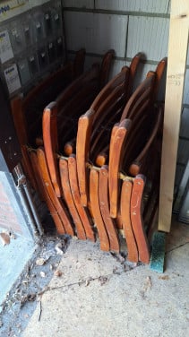 Teakhouten tuinstoelen