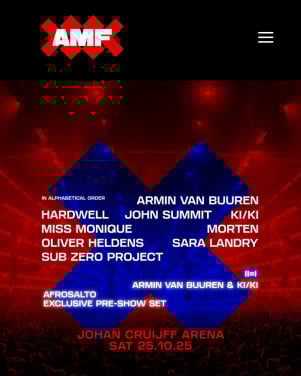 Te koop: 2 tickets voor AMF as zaterdag